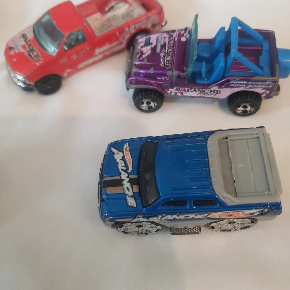Vtg (15) Hotwheel Vehicles -80's thru early 2000's